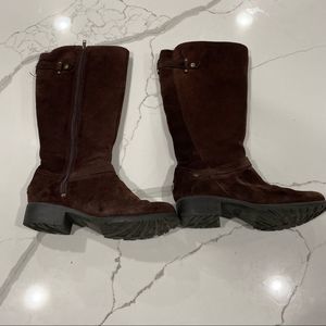 UGG Dark Brown Suede Boot